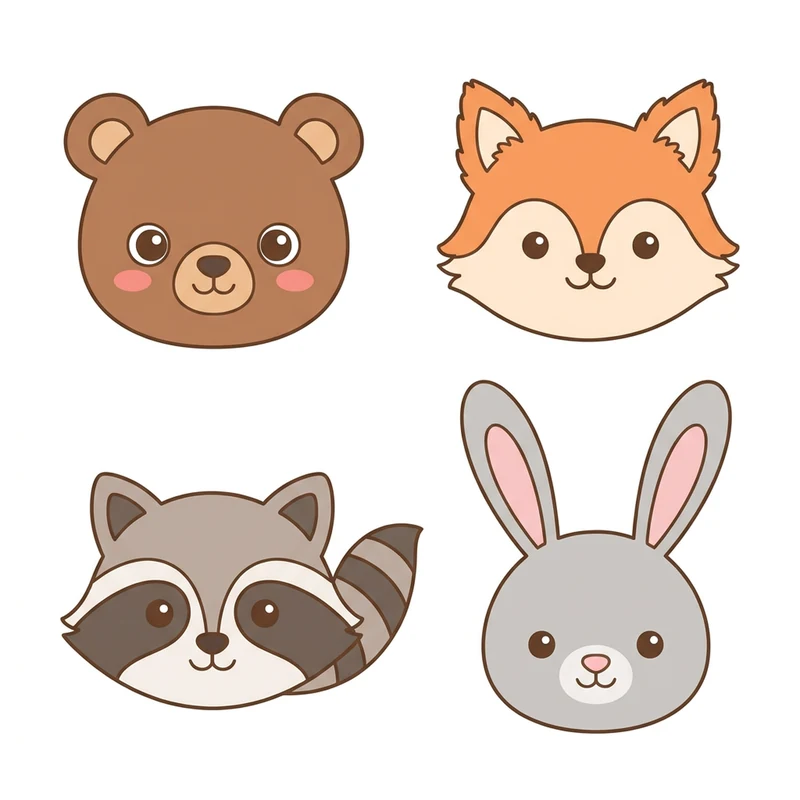 Free woodland printable sheet sample 3