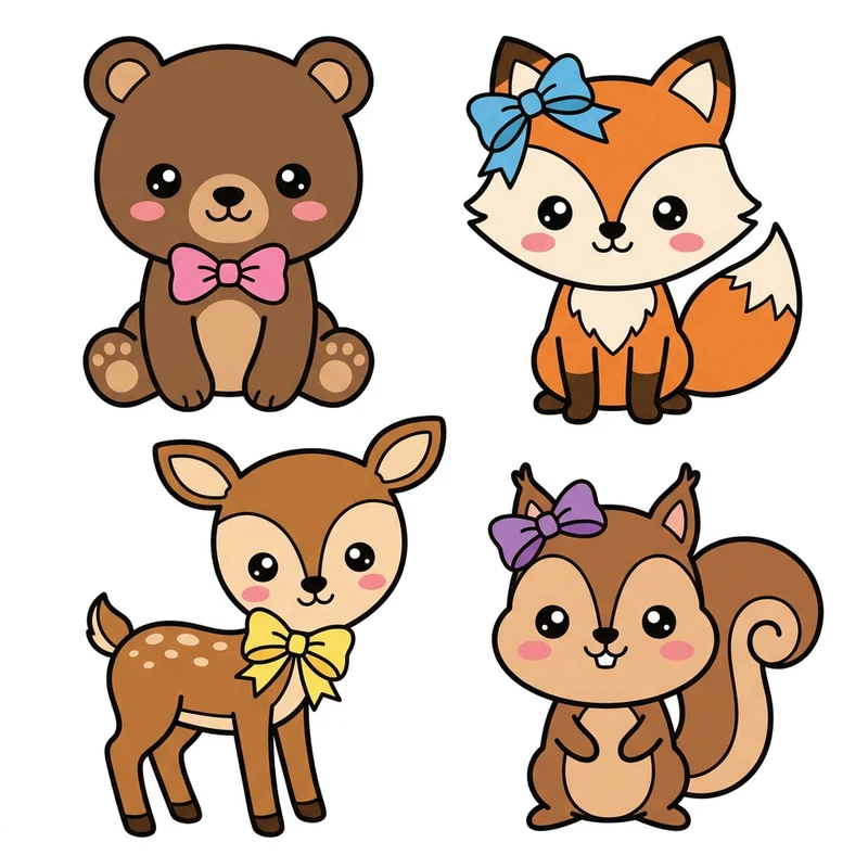 Free woodland printable sheet sample 5